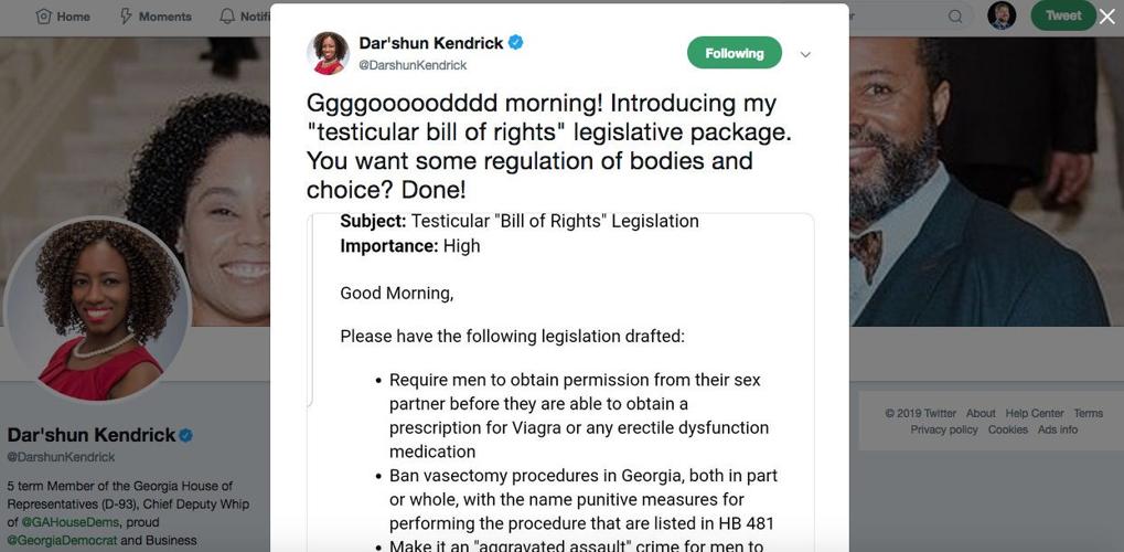 Gwinnett legislator drafting ‘Testicular Bill of Rights’ legislation in response to abortion bill