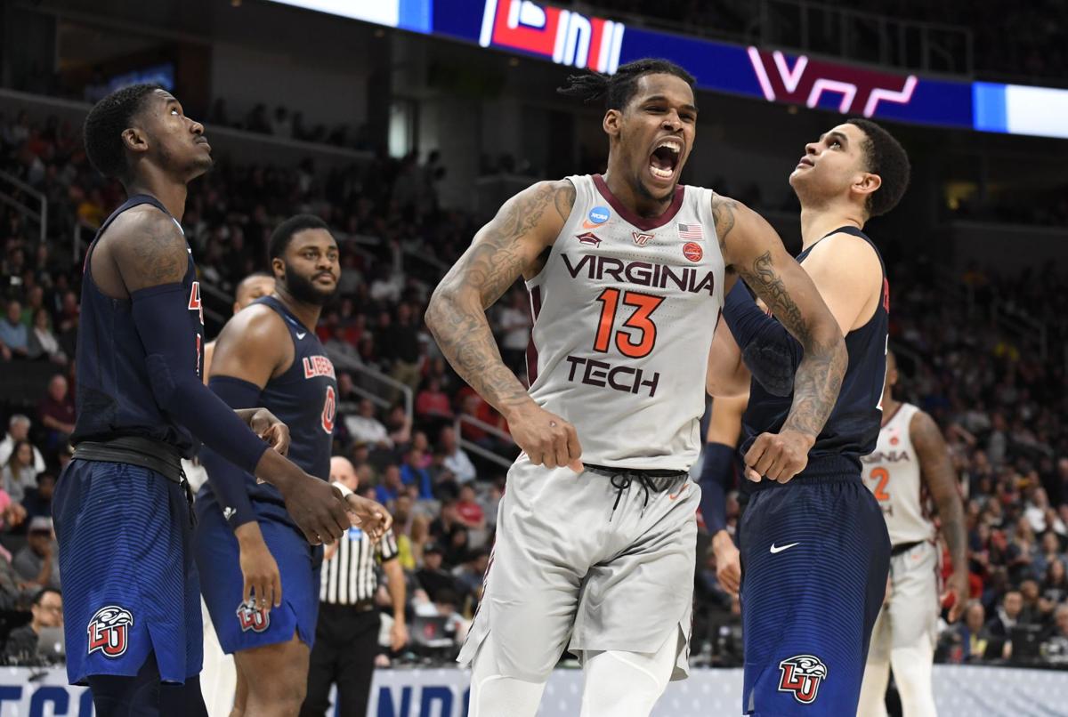 Virginia Tech Controls Liberty After Half Advances To Sweet 16