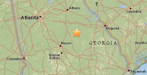 Magnitude 2.7 earthquake reported in Georgia | News | gwinnettdailypost.com