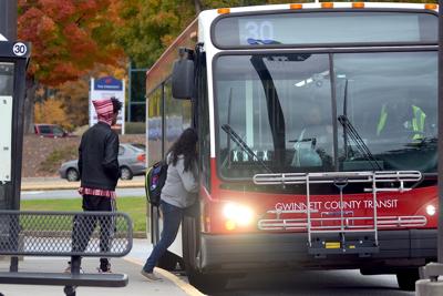 Gwinnett County Transit bus 2018 file photo