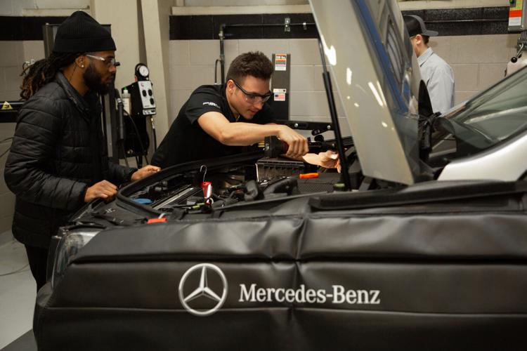Hands-on training fuels success at Gwinnett Tech’s Mercedes-Benz program