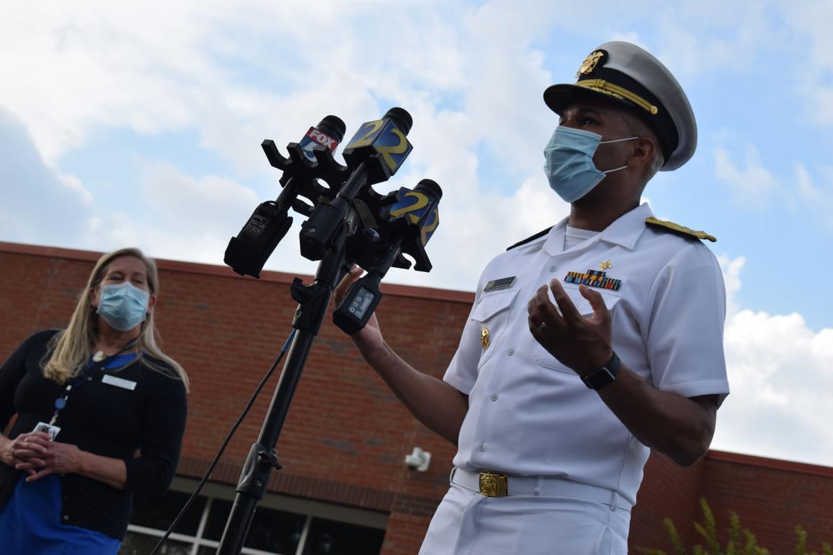 Surgeon General Dr. Jerome Adams visit to Gwinnett