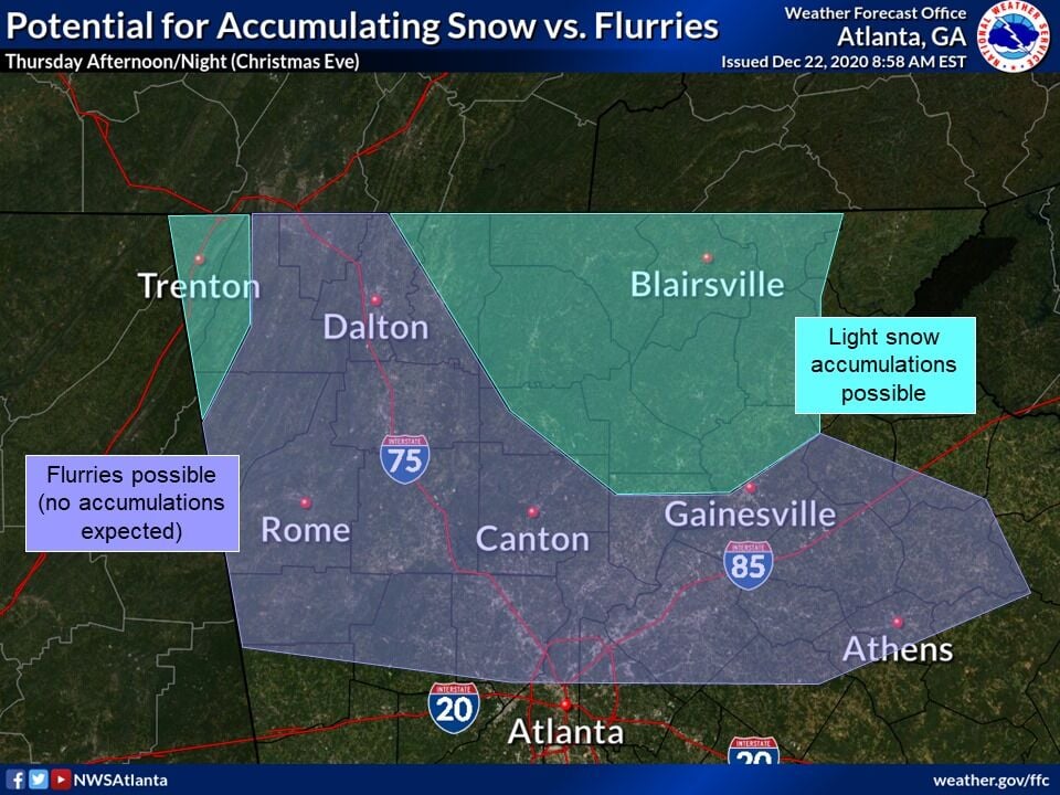 Lilburn Weather On Christmas 2022 Weather Forecasters Warning That Rain, Snow Flurries And Black Ice Possible  By Thursday Night | News | Gwinnettdailypost.com