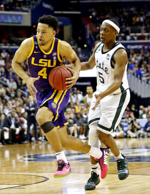 Ncaa Basketball Ncaa Tournament East Regional Lsu Vs Michigan