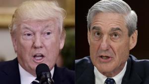 Donald Trump and Robert Mueller