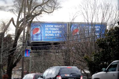 Pepsi Billboards Blanket Atlanta Home Of Coca Cola Ahead