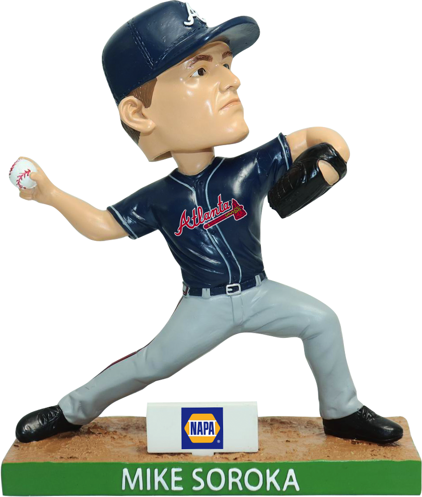 Max Fried Atlanta Braves Retro Jersey Bobblehead