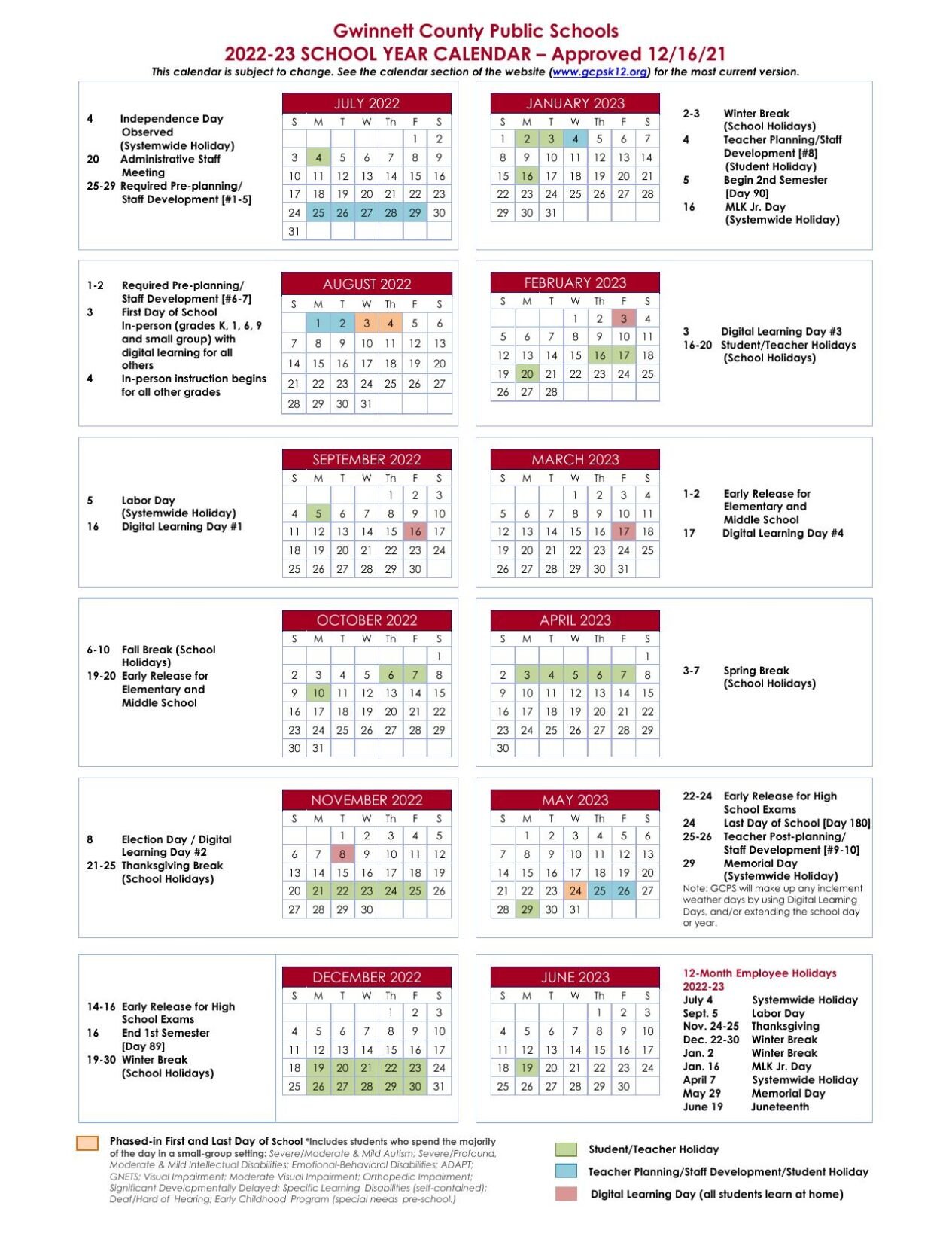 Gwinnett School Calendar 2023 2024 Get Calendar 2023 Update