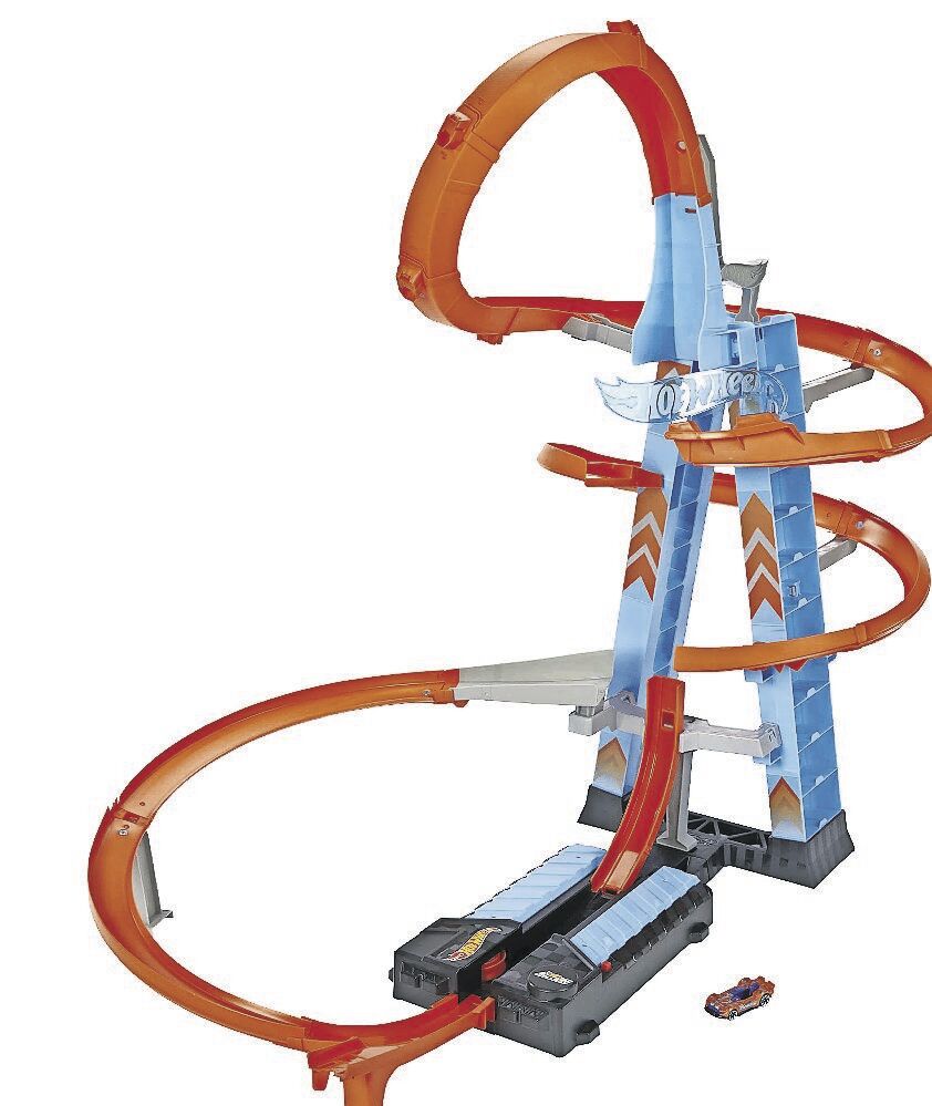 Hot wheels sky crash tower 2025 track set