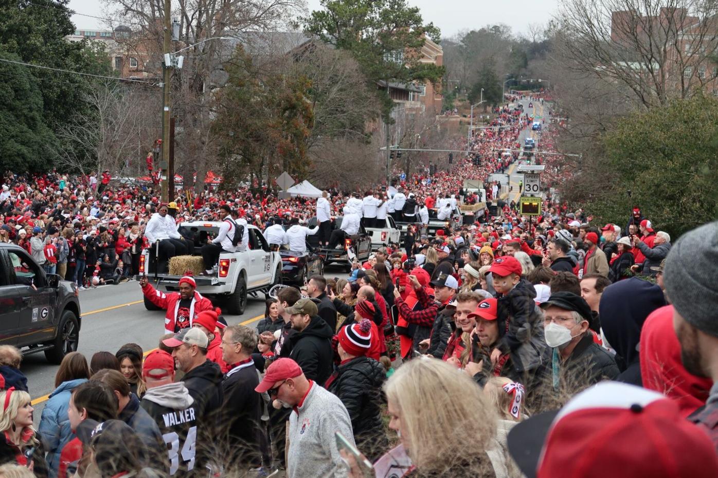 PHOTOS: UGA National Championship Parade in Athens | Slideshows |  gwinnettdailypost.com