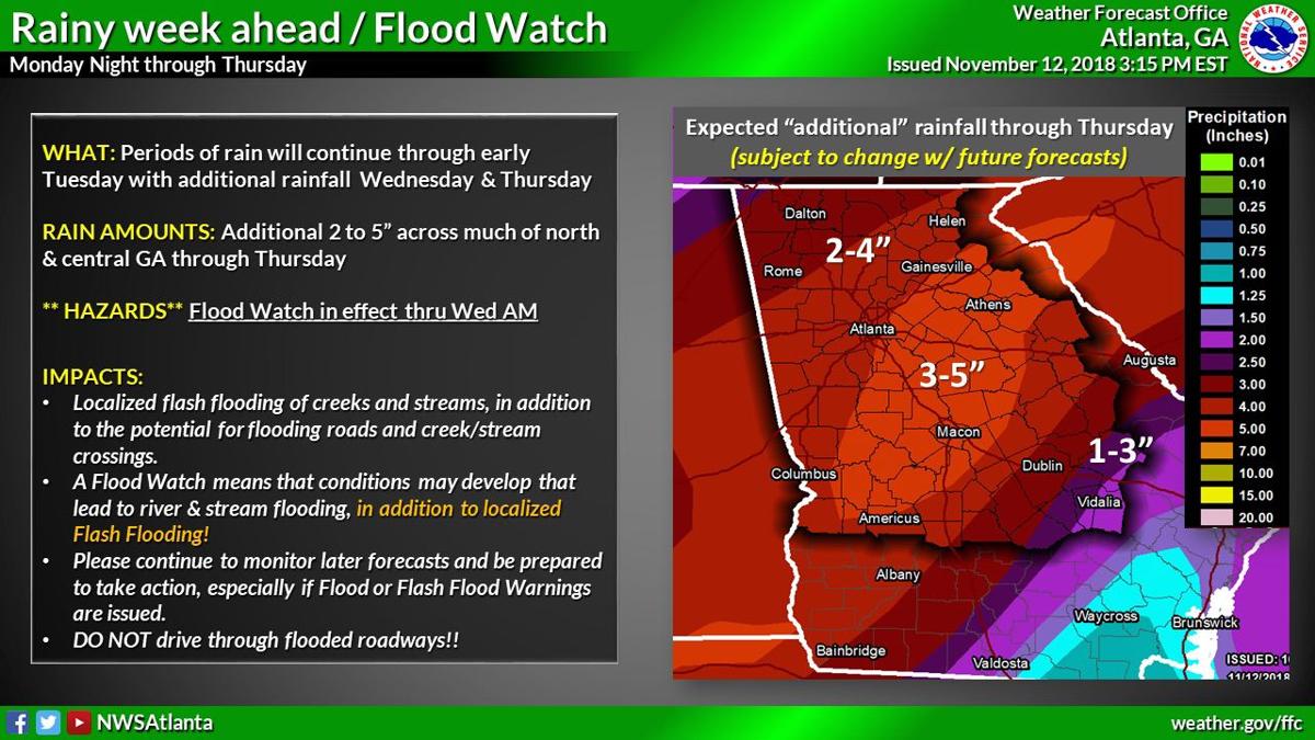 Several Flood Warnings Affect Gwinnett Communities After Day Of Rain News Gwinnettdailypost Com