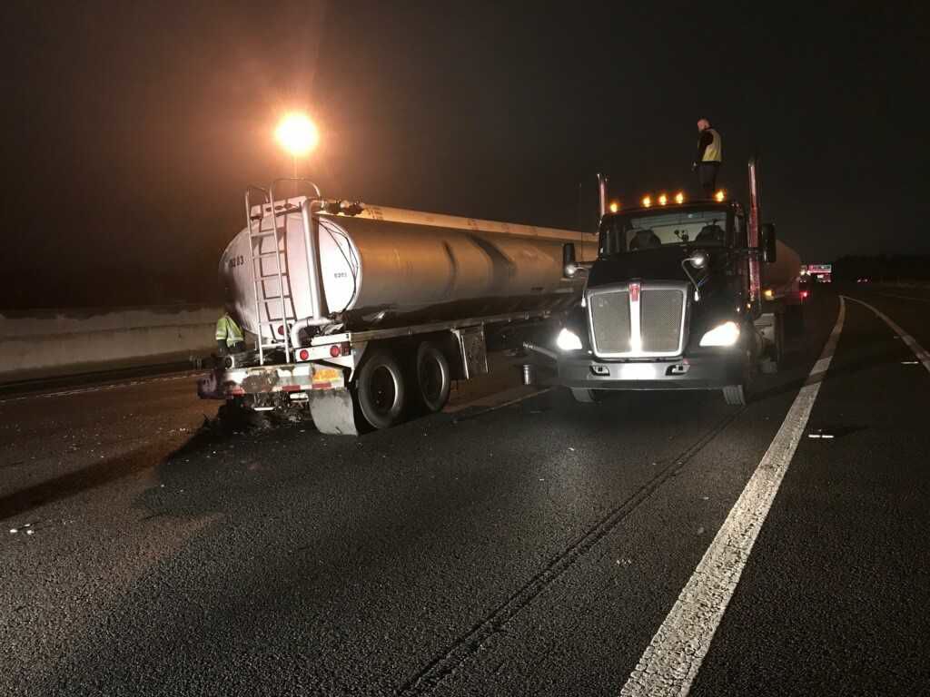 Gas tanker fire shuts down I85 northbound Thursday morning News
