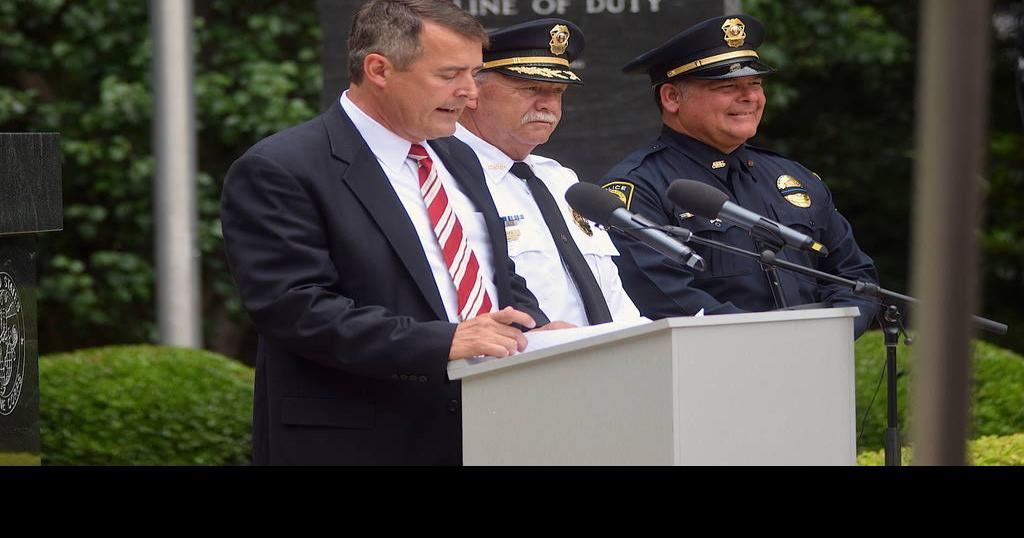 Fallen Braselton police officer honored at Gwinnett Memorial Day ...
