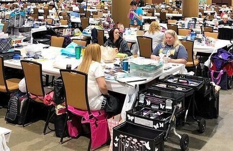 Attend the Stamp and Scrapbook Expo at Gas South Convention Center