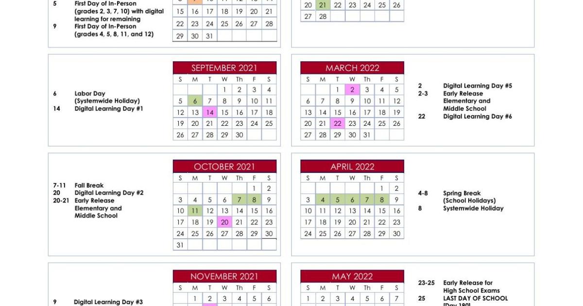 Ggc Calendar 2022 Gwinnett County Public Schools' 2021-2022 School Year Calendar | |  Gwinnettdailypost.com