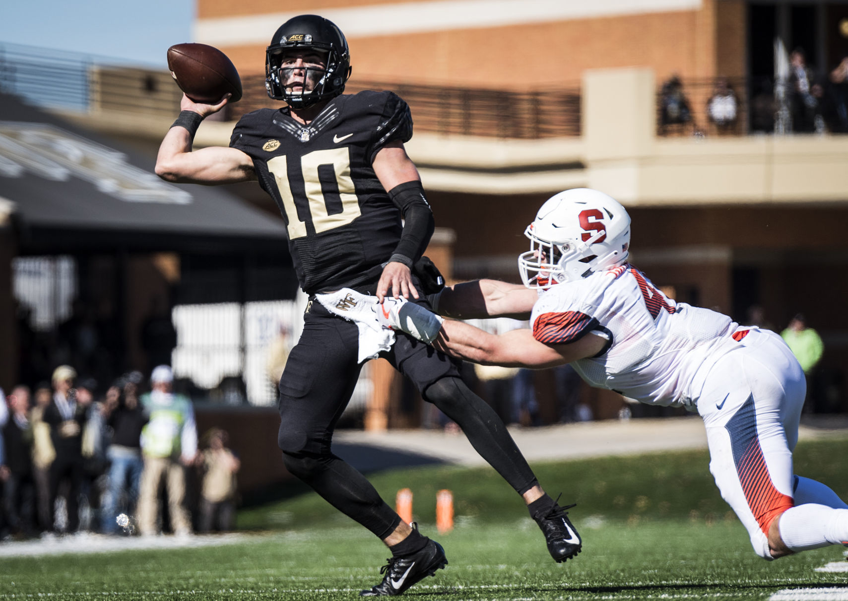 Sam Hartman is Wake Forest s guy and the reason can be