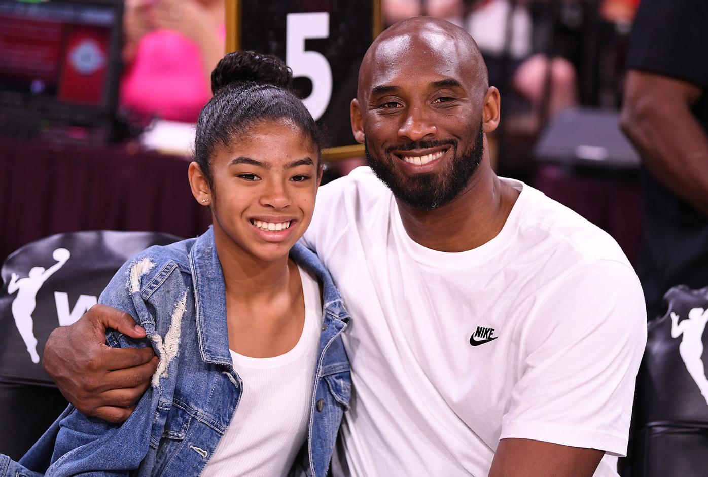 Kobe Bryant's daughter Natalia tosses first pitch on 'Lakers Night' at  Dodger Stadium – Orange County Register