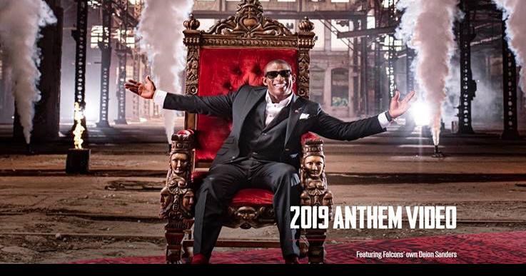 Deion Sanders' Atlanta Falcons anthem video released