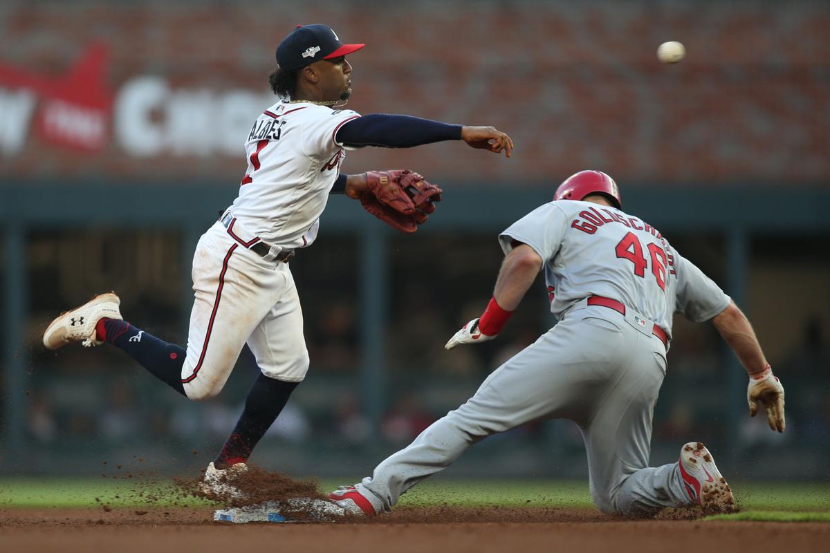 MLB: NLDS-St. Louis Cardinals at Atlanta Braves