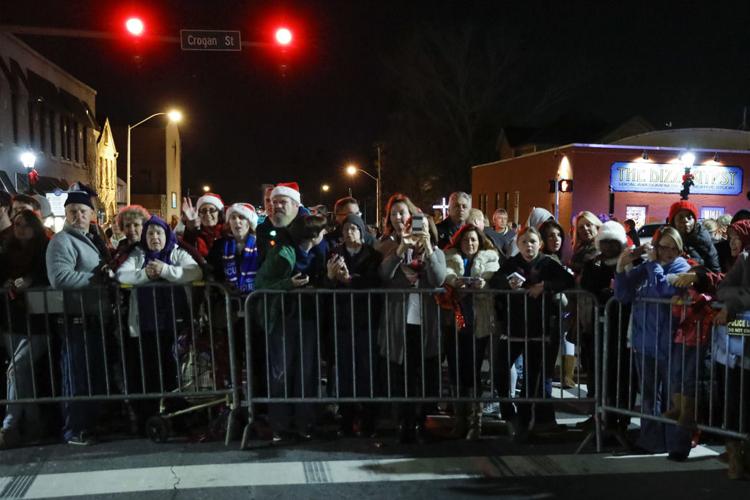 Clydesdales and community shine during Lawrenceville’s first Christmas