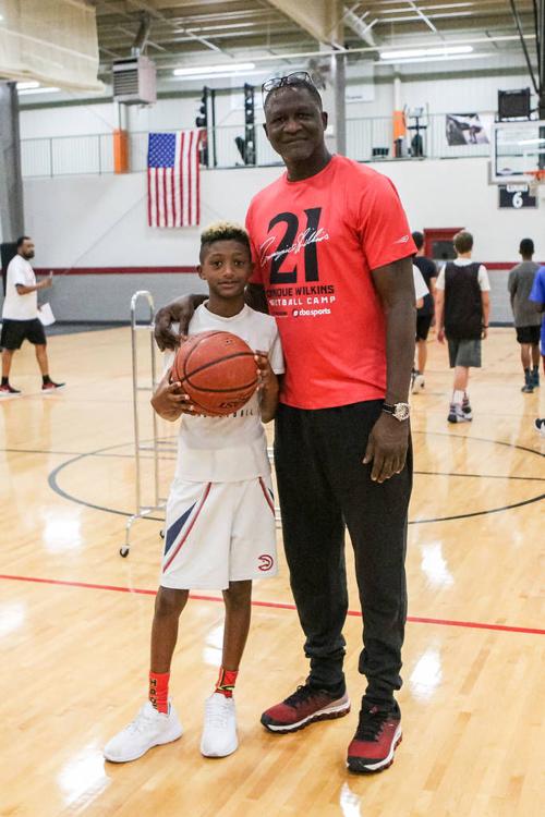 Hawks Legend Dominique Wilkins Holds Second Basketball Camp At