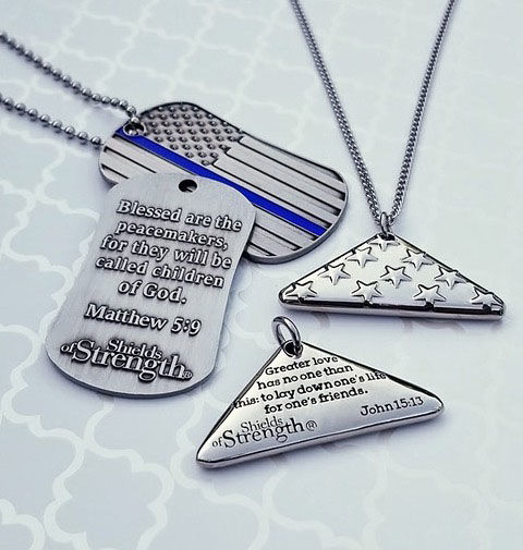 inscribed dog tags