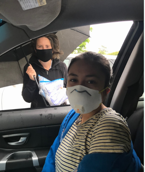 PHOTOS: Lilburn high school students use Internet to reach communities in need of face masks