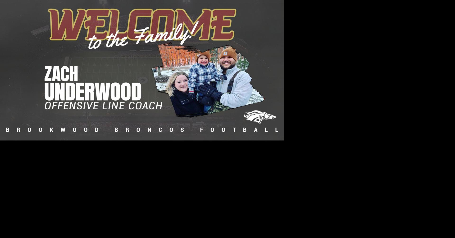 Brookwood football program lands Zach Underwood as offensive line coach