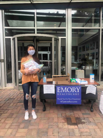 PHOTOS: Lilburn high school students use Internet to reach communities in need of face masks