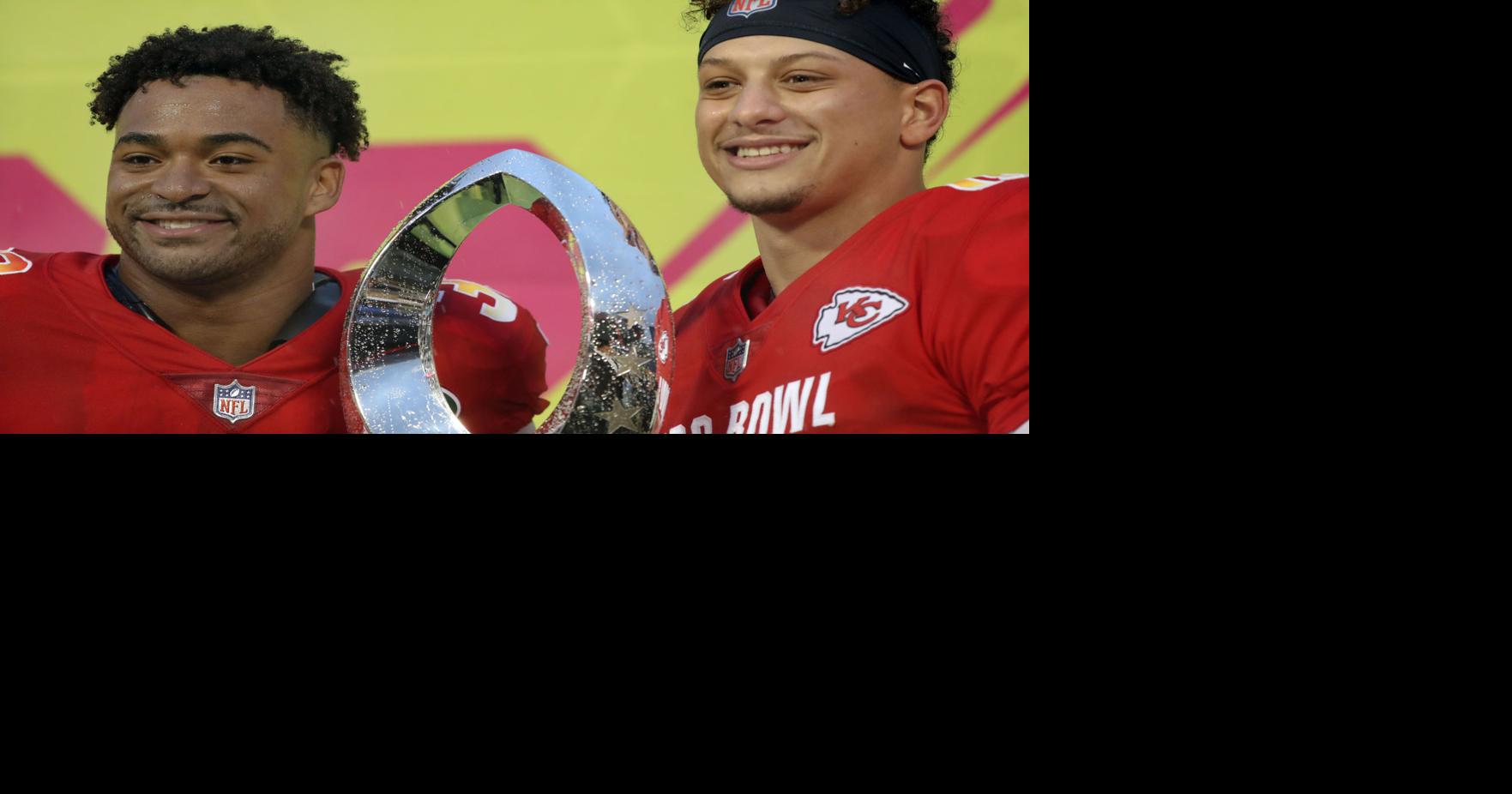 Chiefs' Patrick Mahomes named offensive MVP of AFC's 26-7 Pro Bowl