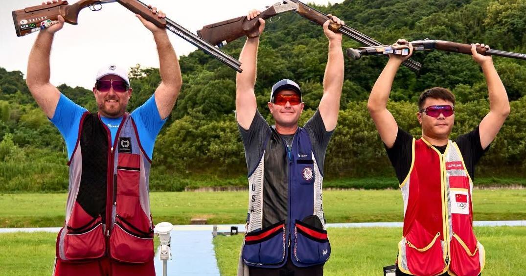 Dacula grad Will Hinton wins shooting gold at ISSF World Cup in China