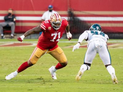 Report: 49ers star LT Trent Williams (ankle) avoids serious injury
