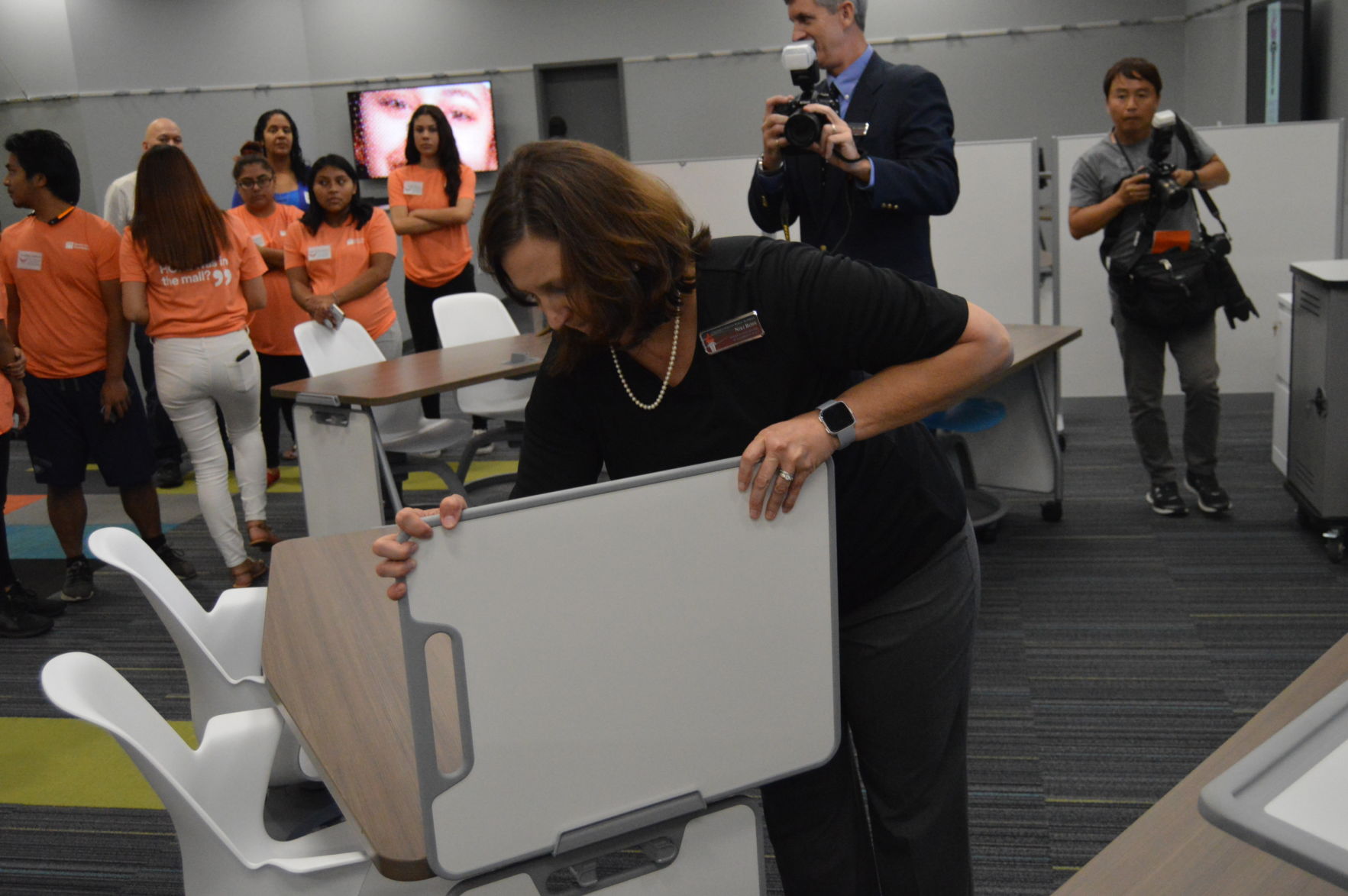 PHOTOS GCPS ribbon cutting for Phoenix High at Sugarloaf Mills