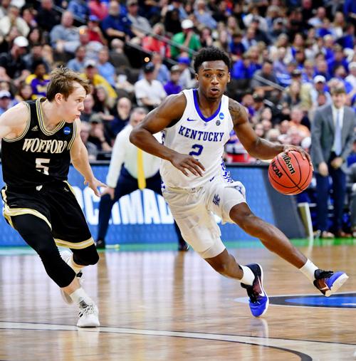 Ncaa Basketball Ncaa Tournament Second Round Wofford Vs Kentucky