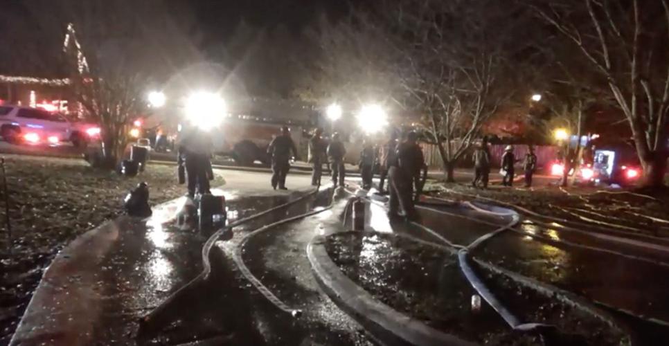 Days before Christmas, Lawrenceville family displaced due to house fire