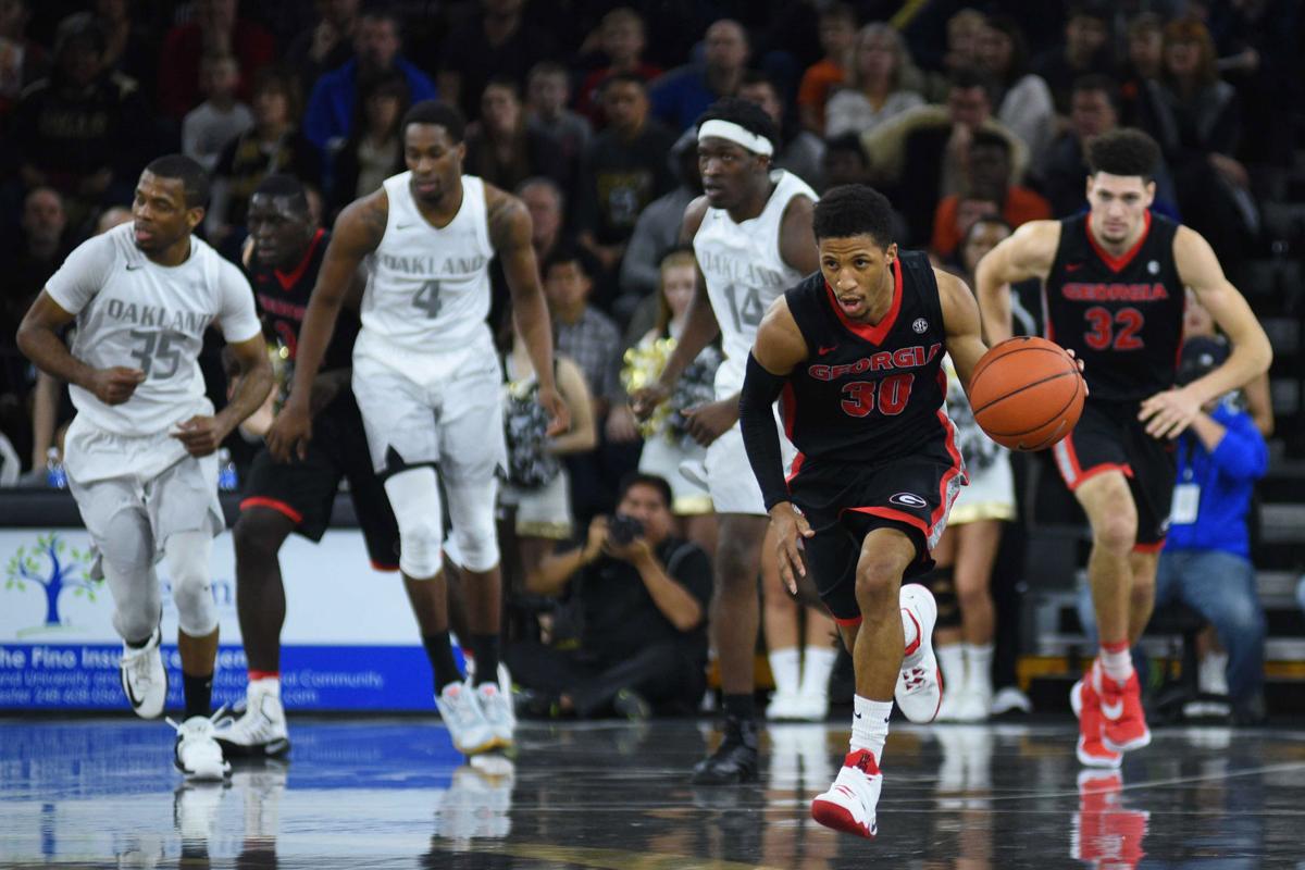 Walker S Second Half Surge Lifts Oakland Past Georgia In Men S