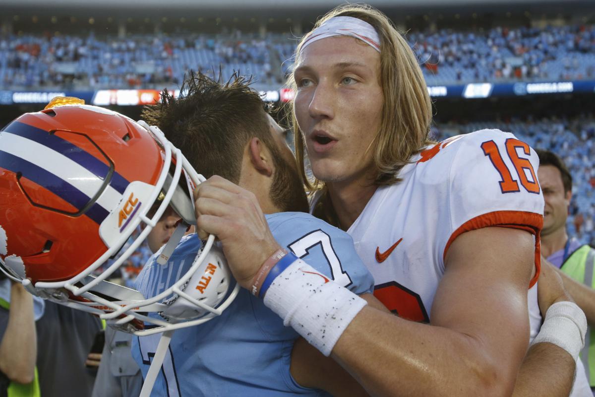 No 1 Clemson Needs Goal Line Stand To Beat Unc Sports Gwinnettdailypost Com
