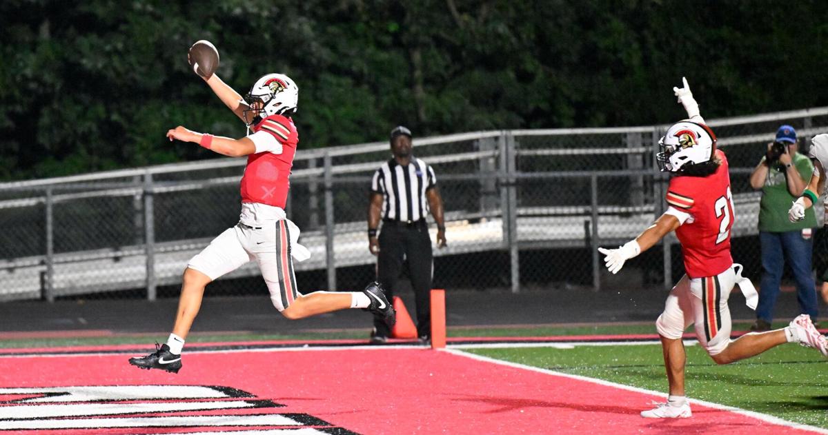 Freshman QB Bryce Aukerman scores GAC's game-winning TD with 14 seconds left