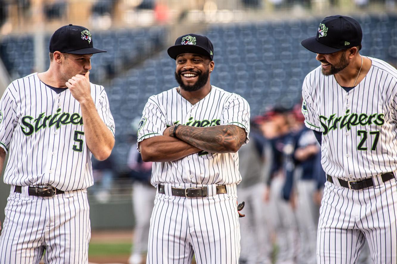 PHOTOS Scenes from the Stripers’ home opener at Coolray Field