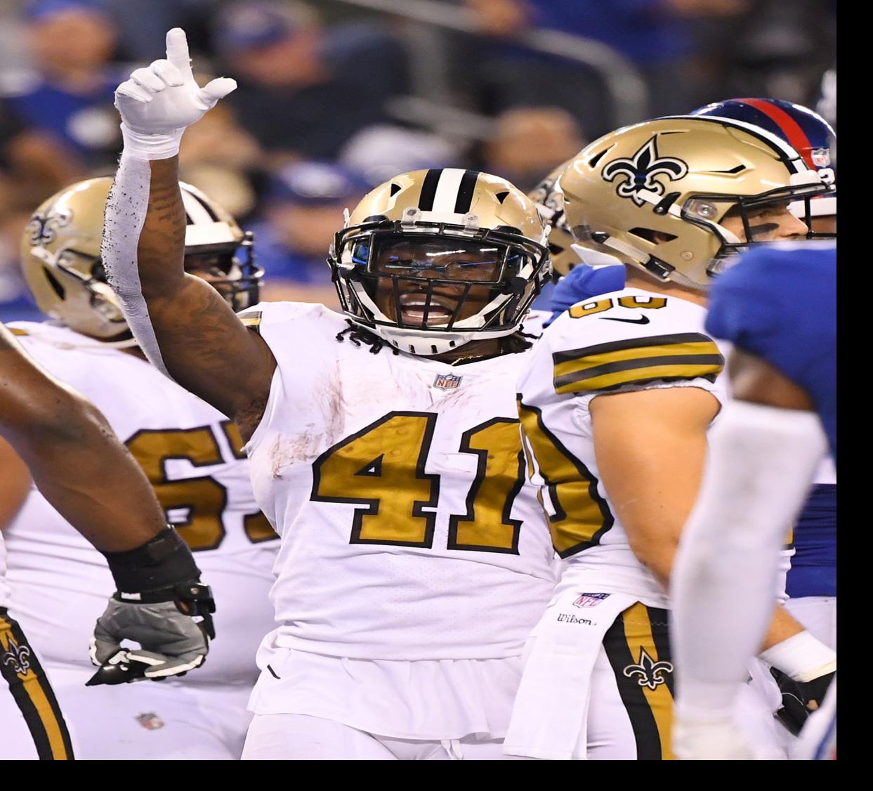 Norcross Grad Alvin Kamara Scores 3 Tds As Saints Beat Giants
