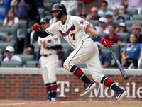 Atlanta Braves Shortstop Dansby Swanson Rocks with His Jersey