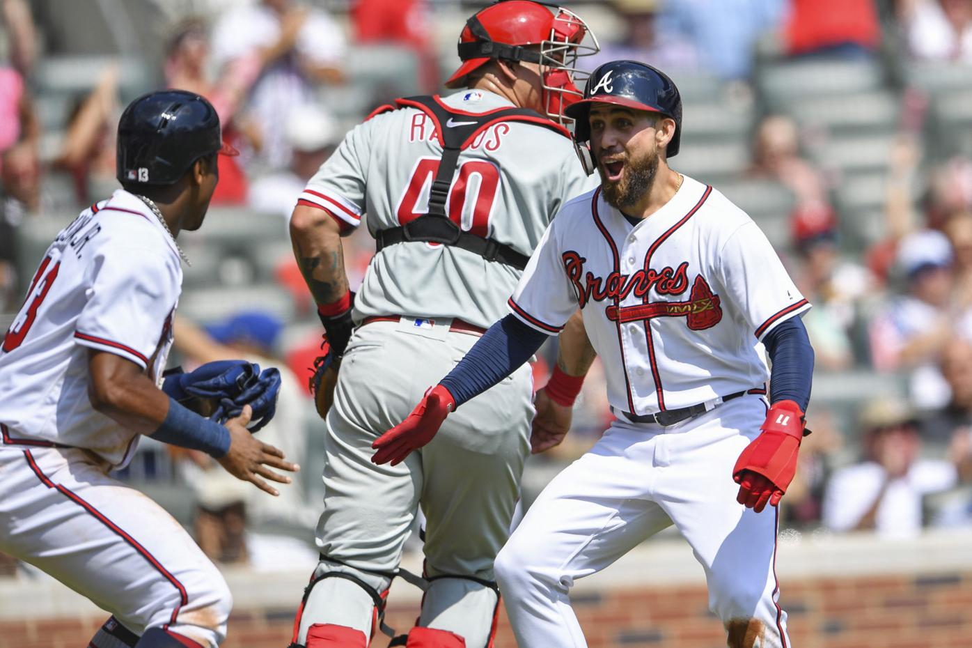 PHOTOS: Atlanta Braves clinch National League East title with win over  Marlins, Slideshows