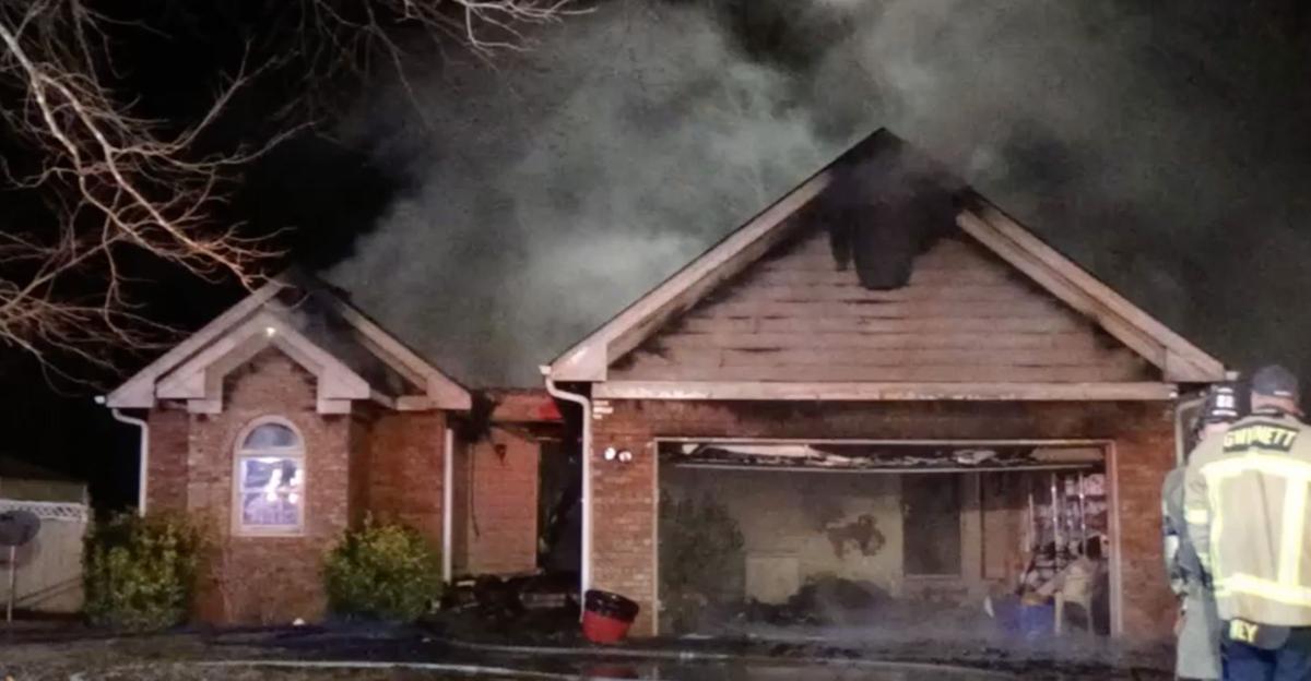 Fire in chimney chase destroys Snellville home News