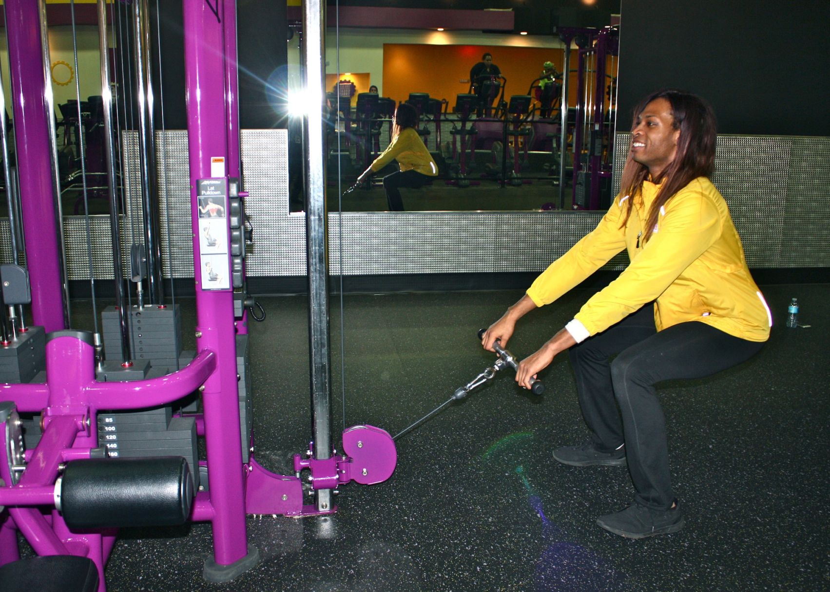 Planet fitness best sale tricep machine