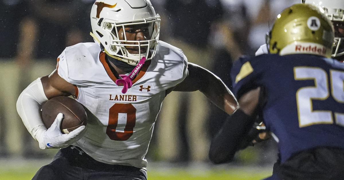Lanier RB T.J. Peyton Leads All-Region 7-AAAAA Football Team