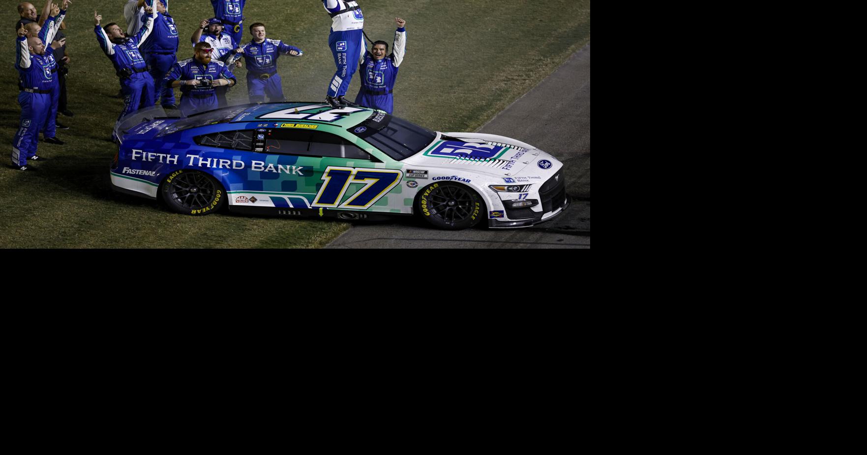 Chris Buescher leads 1-2 finish for RFK Racing in NASCAR's Coke Zero Sugar 400