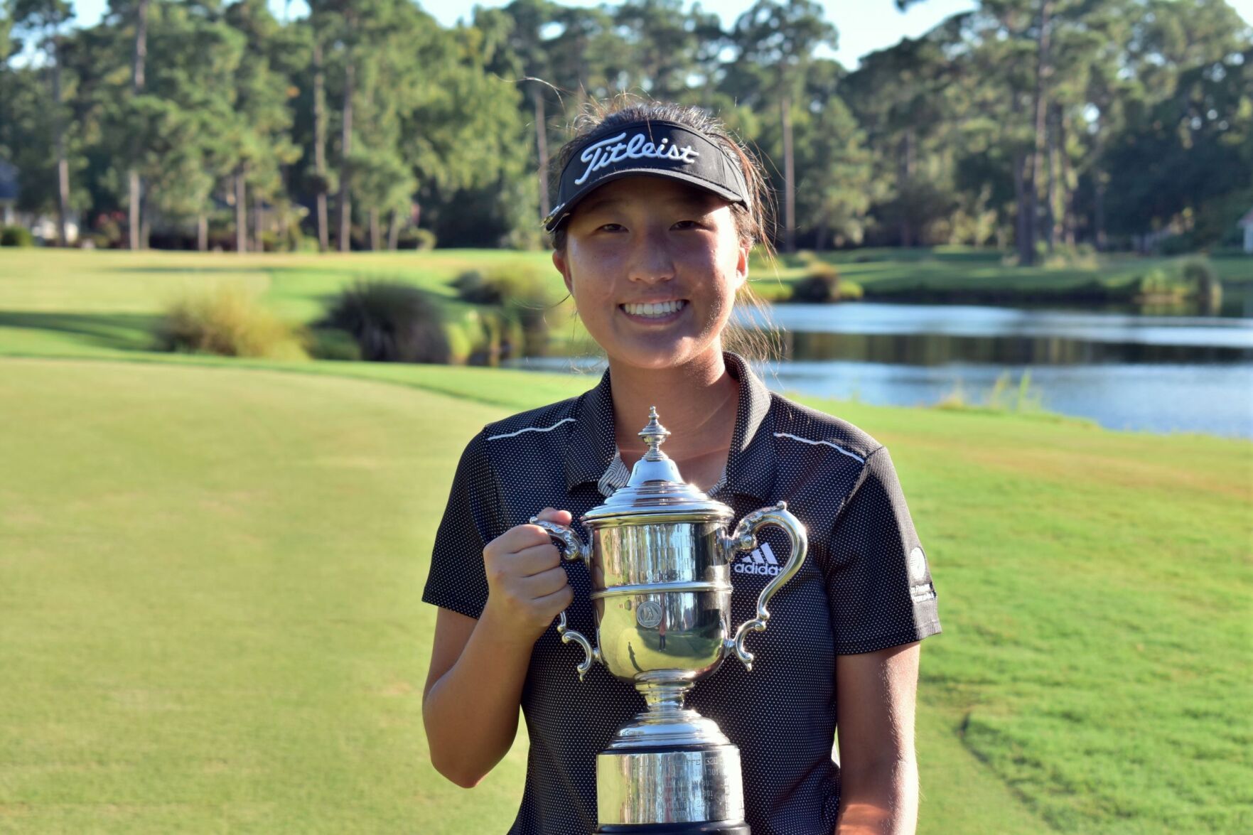 Duluths Sara Im tops Lilburns Thienna Huynh on 7th playoff hole to win Georgia Womens Amateur Sports gwinnettdailypost