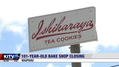 Hawaii bake shop closing after more than a century