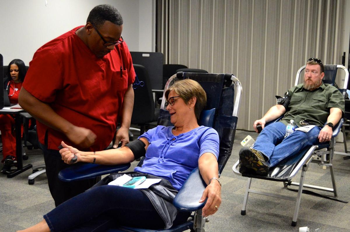 Gwinnett County Sheriff’s Office blood drive honors Officer Antwan Toney, his ‘humanitarian’ nature