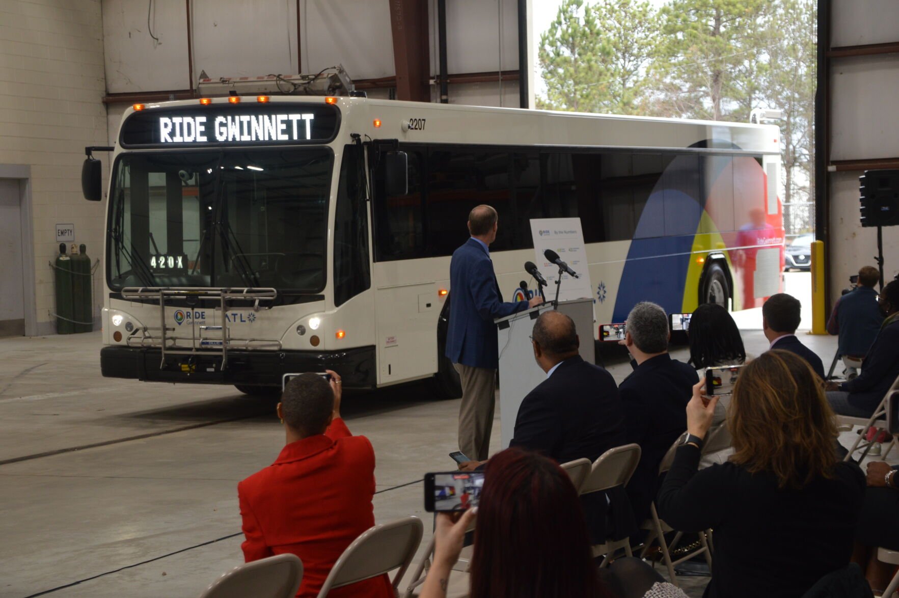 PHOTOS: Check Out The Unveiling Of Ride Gwinnett | Multimedia ...